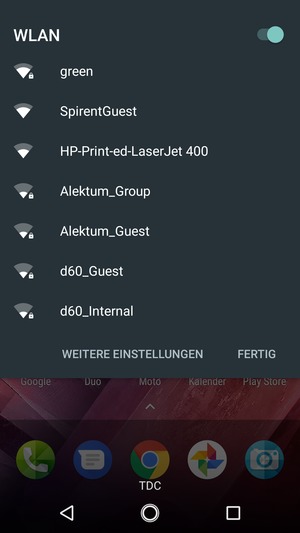 Schalten Sie WLAN aus