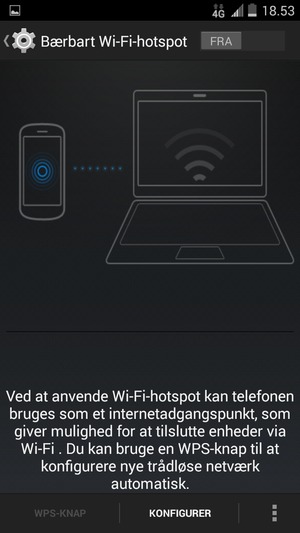 Vælg KONFIGURER