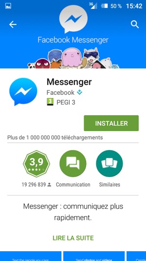 Sélectionnez INSTALLER