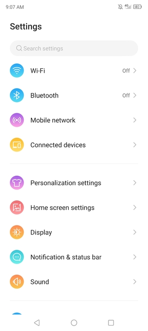 Select Mobile network