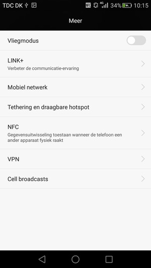 Selecteer Mobiel netwerk