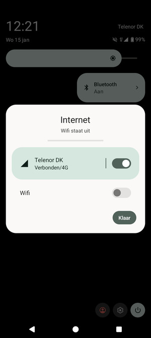 Selecteer Klaar
