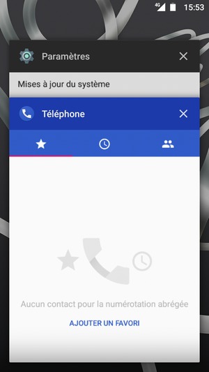 Faites glisser les applis vers la droite pour les fermer