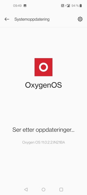 Vent til søket er ferdig