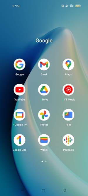 Sélectionnez Gmail