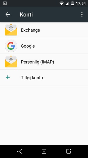 Vælg Google