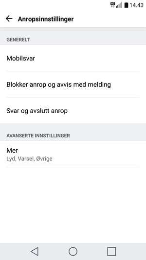 Velg Mobilsvar