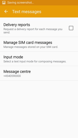 Select Message centre