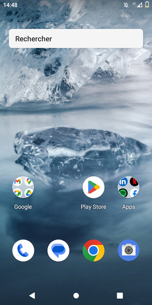 Sélectionnez Google
