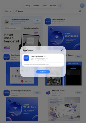 Sélectionnez Installer