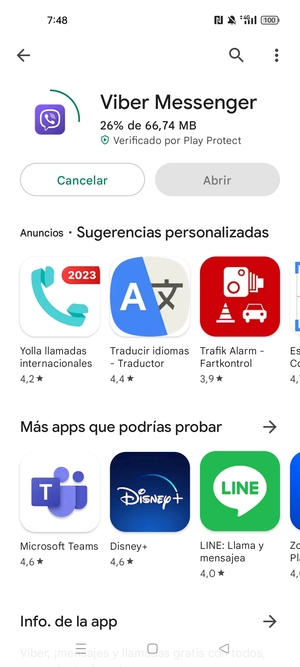 Espere a que el proceso de instalación finalice