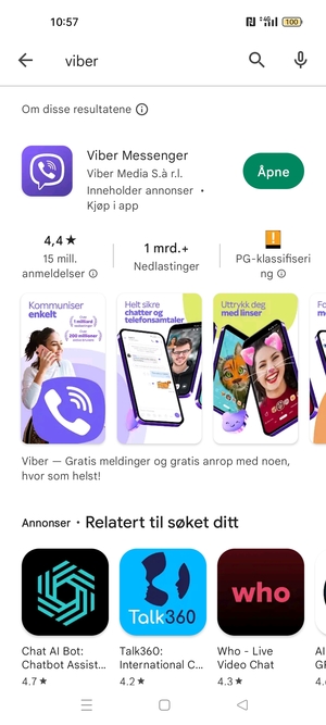 Velg app