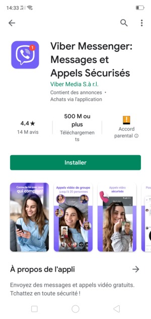 Sélectionnez Installer