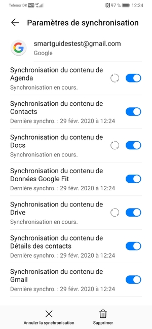 Vos contacts Google vont maintenant être synchronisés avec votre smartphone
