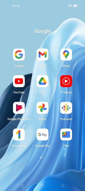 Selecteer Gmail