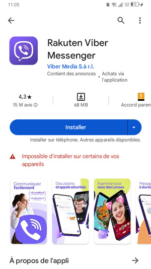 Sélectionnez Installer
