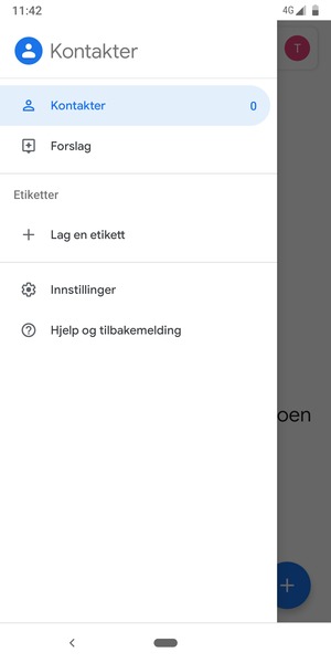 Velg Innstillinger