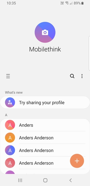 Select the Menu button