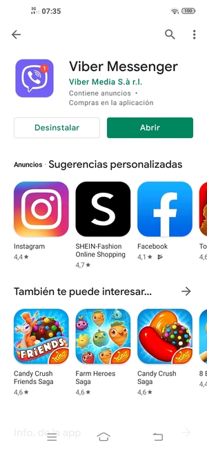 Seleccione Abrir