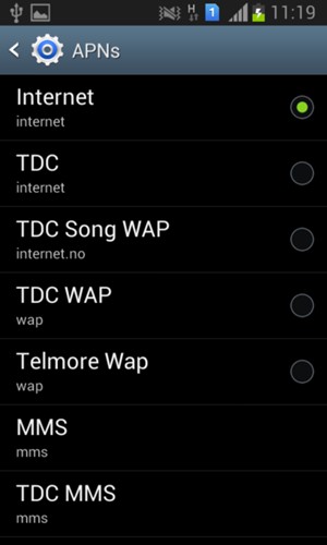 Your phone has now been set up to MMS