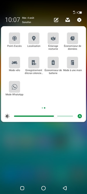 Sélectionnez Économiseur de batterie