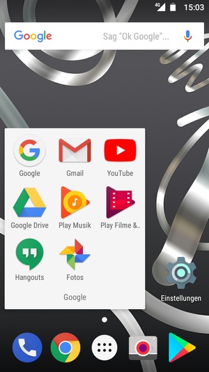 Wählen Sie Gmail