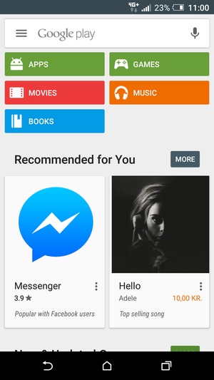 Select the Search bar