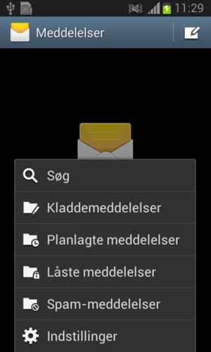 Vælg Indstillinger