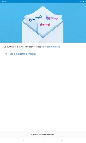 Selecteer Een e-mailadres toevoegen