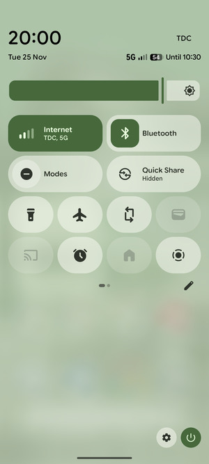 Select  Bluetooth