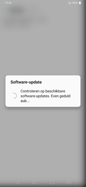 Wacht tot de zoekopdracht beëindigd is