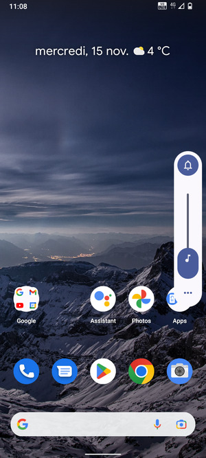 Pour modifier le profil sonore, sélectionnez Son