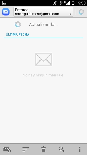 Su Gmail/Hotmail está listo para usar