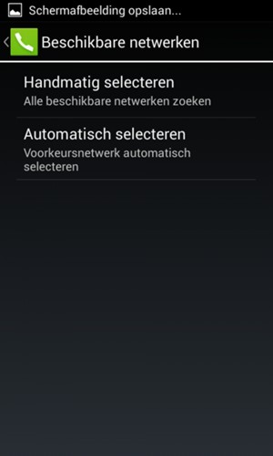 Selecteer Handmatig selecteren