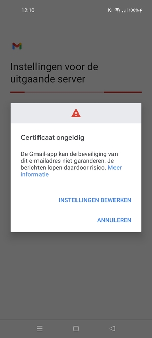 Selecteer INSTELLINGEN BEWERKEN