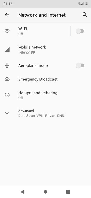 Select Mobile network