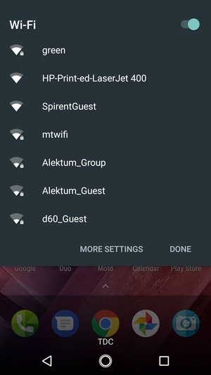 Turn off Wi-Fi