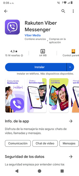 Seleccione Instalar