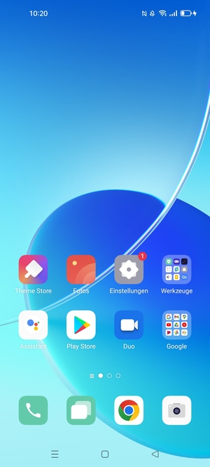 Wählen Sie Einstellungen
