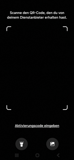 Scannen Sie den QR-Code