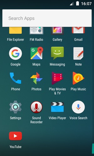 Scroll to and select Settings
