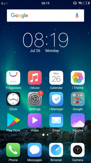 Select Settings