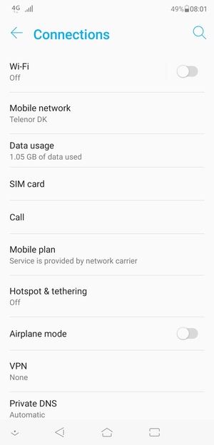 Select Mobile network