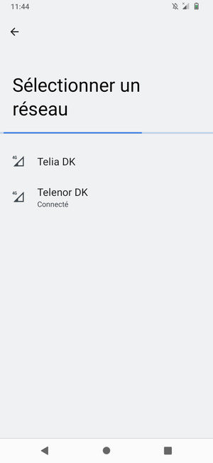 Veuillez attendre la fin de la recherche