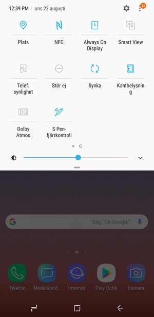 Stäng av Plats