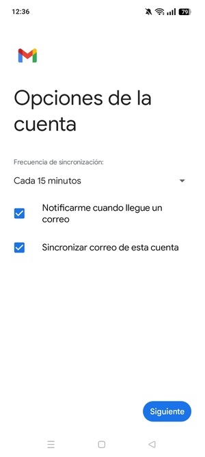 Seleccione Siguiente