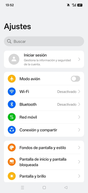 Seleccione Wi-Fi