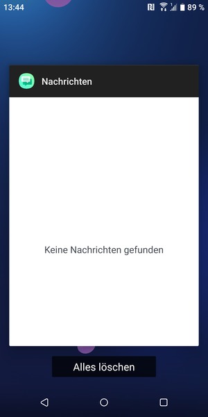 Wählen Sie Alles löschen, um alle laufende Apps zu schließen