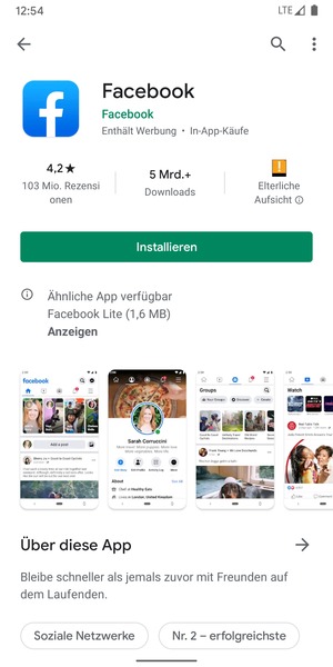 Wählen Sie Installieren