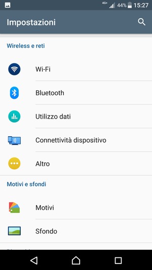 Seleziona Altro